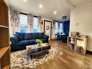 Smart TV, books, music library