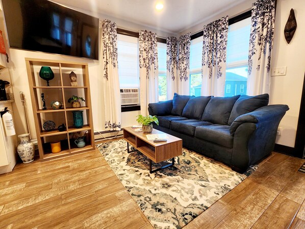 Smart TV, books, music library