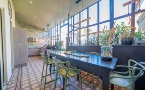 Luxe huis, privébadkamer (Château du Serpolet) | Restaurant