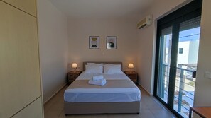 2 Schlafzimmer, Schreibtisch, BĂŒgeleisen/BĂŒgelbrett, kostenloses WLAN