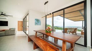 Dining - Ocean View Home sleeps 12 in Premier Gated Community (Tamarindo)