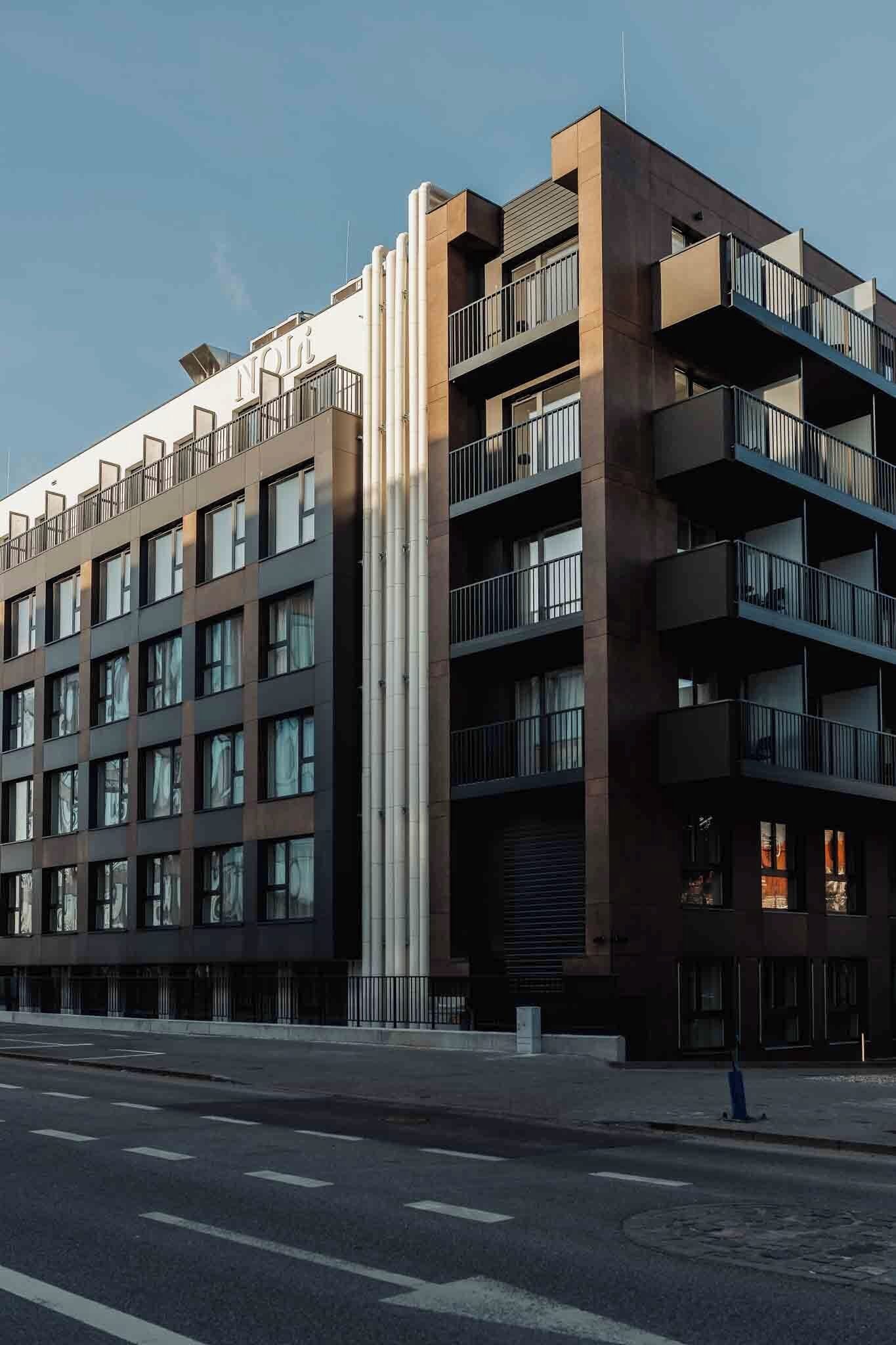 Fassade der Unterkunft