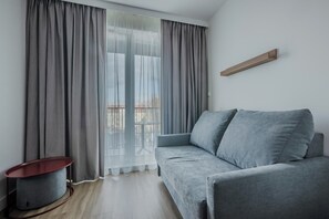 Spacious studio with balcony