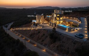Exterior - Calmo Luxury Villa II, with Pool Tranquil Elegance (9PXG+6WX Geropotamos, Greece)