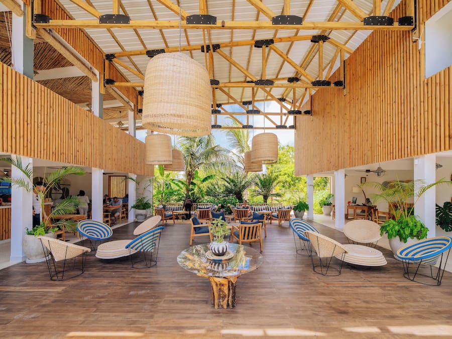 EntrĂ©e de lâhĂ©bergement