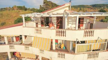 Fassade der Unterkunft