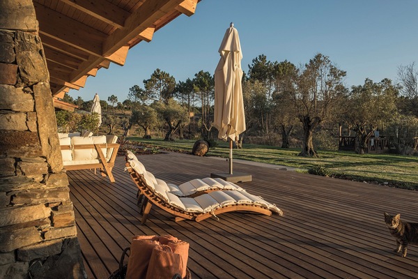 Deluxe Apartment, Pool View, Garden Area | Terrace/patio