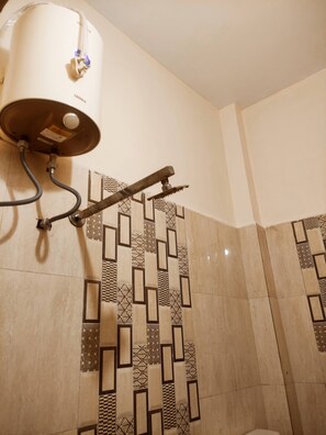 Towels, soap, toilet paper