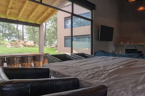 Casa família, vista para o jardim | Área de estar