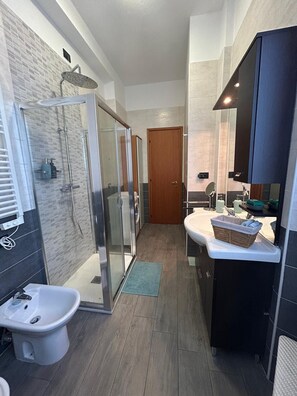 Hair dryer, bidet, towels, soap - Your Home in Milan. A Cozy and Comfortable Apartment Only 15 Minutes From Duomo (Milano)