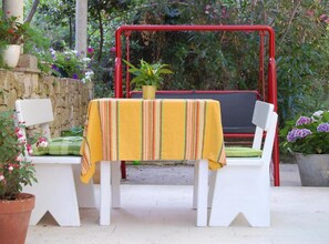 Apart Daire (One Bedroom Apartment with Terrace) | Teras/veranda