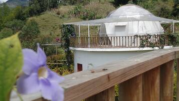 Façade de l’hébergement