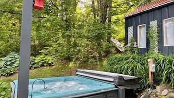 Idromassaggio all'aperto