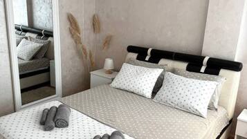 1 bedroom, iron/ironing board, WiFi, bed sheets