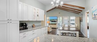 Updated Sunset Beach home w/ a 2-minute walk to the beach.  Parking for 5 cars.