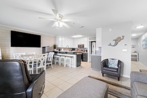 Condo, Multiple Beds (Grand Caribbean East 403) | Living area - Grand Caribbean East 403 (Pensacola)