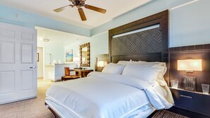 2 bedrooms, in-room safe, desk, iron/ironing board