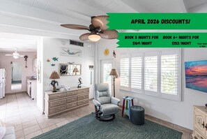 Interior - Casa Mar - 68 Standard- Tropical Bliss Awaits - Chic Studio Villa on Siesta Key (Siesta Key)