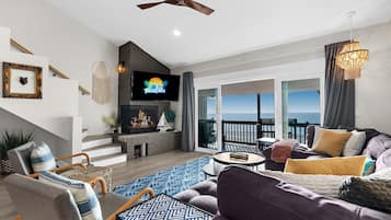 Smart-TV, Kamin, BĂŒcher