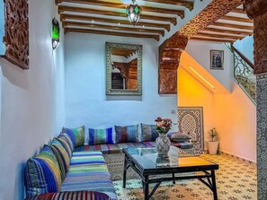 Living area - Cozy Ensuite in Tangier Medina

 (Tangier)