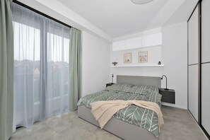 1 bedroom, iron/ironing board, WiFi, bed sheets - Fully equipped Apartment, Terrace, Free parking & Netflix (Šlapanice)