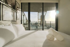 1 soverom, strykejern/-brett, wi-fi og sengetøy