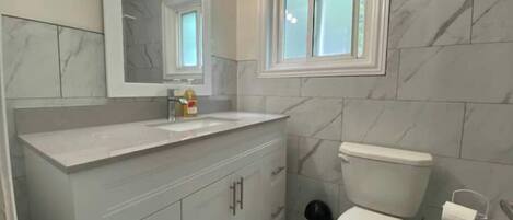 Handdoeken, zeep, toiletpapier