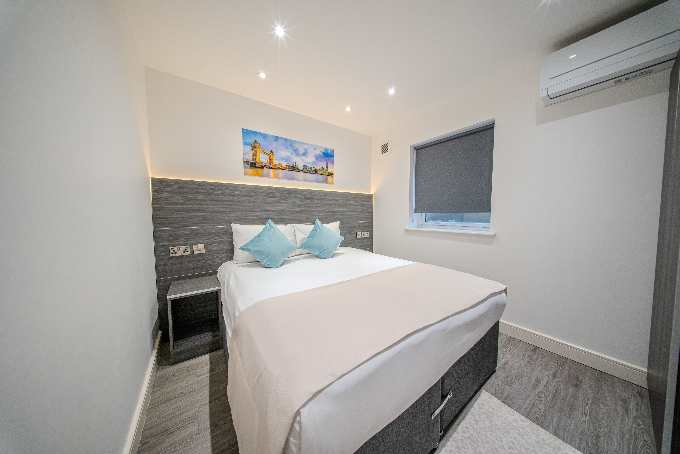Luxury Apartment, Private Bathroom (One Bedroom) | Laptop workspace, iron/ironing board, free WiFi