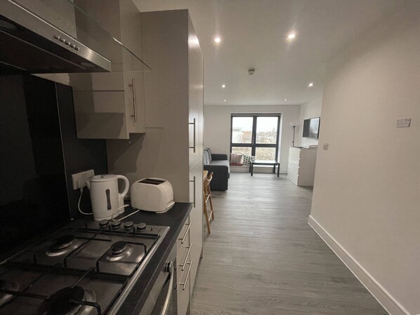 Huoneisto, oma kylpyhuone (1 Bedroom) | Lounge