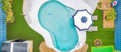 Una piscina climatizada