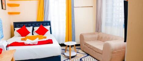 1 bedroom, iron/ironing board, WiFi, bed sheets