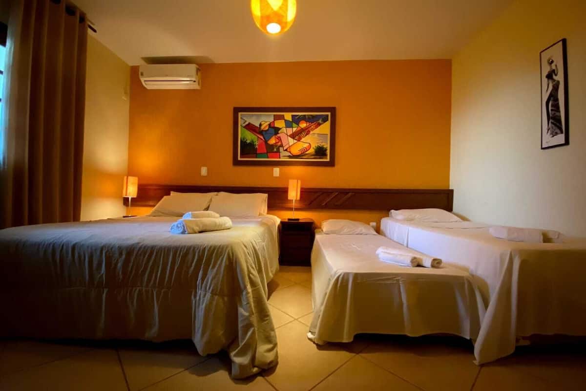 Vierbettzimmer, Balkon | Kostenloses WLAN