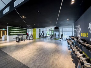 Fitness facility - Goldbest - Aykon City 2bdr (Dubai)