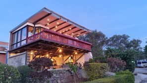 Fassade der Unterkunft