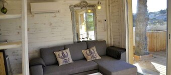 La Bicoque, Cabane Atypique Avec Filet Suspendu Près de Montpellier