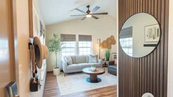 Smart-tv en een kantoor