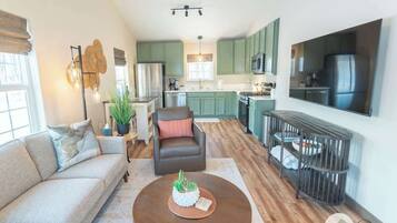 Smart-tv en een kantoor