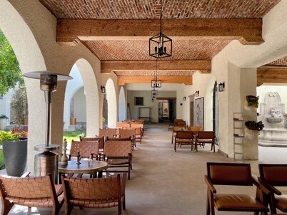 House overlooking the Cimatario ecological reserve