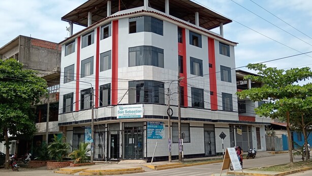 Front of property - Choza Amazonica (Tambopata)