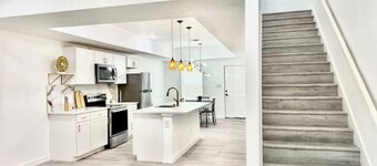 6 min downtown New home