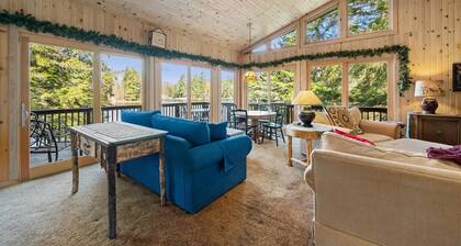 Lakefront Escape, On Snowmobile Trail, Near Town