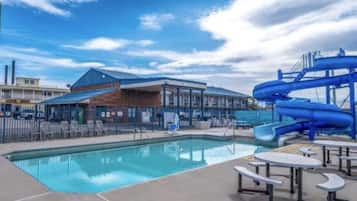 Seasonal outdoor pool