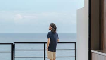 Ático panorámico, balcón, vistas al mar | Vistas al mar