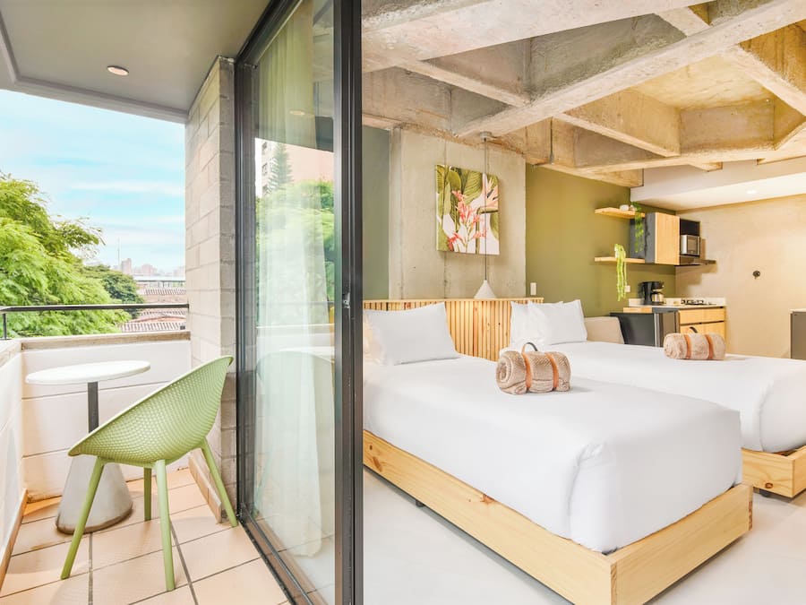 Panoramic Loft, 2 Twin Beds | View from room