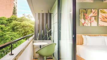 Loft panorámico, 1 cama de matrimonio grande | Vistas desde la habitación
