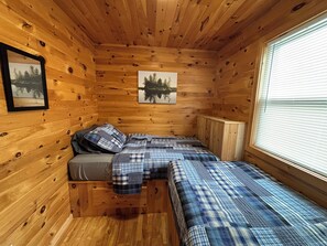 2 bedrooms, bed sheets