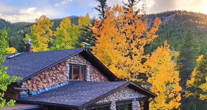 Historic Stone Mountain Lodge with Private Pond - convenient and secluded
