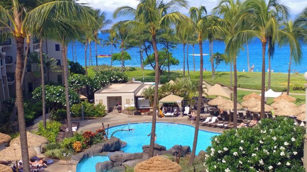Pool - The Westin Ka'anapali Ocean Resort Villas North, OCEAN VIEW, 2 Brm, 3-/14-21 (Lahaina)
