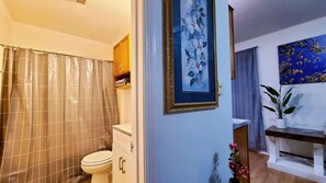 Hårføner, håndklær, såpe og sjampo