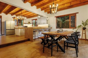 Familienhaus, Bergblick | Esszimmer